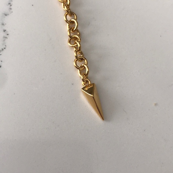 Belkin New (I) 3 stone fashion necklace - Picture 3 of 4